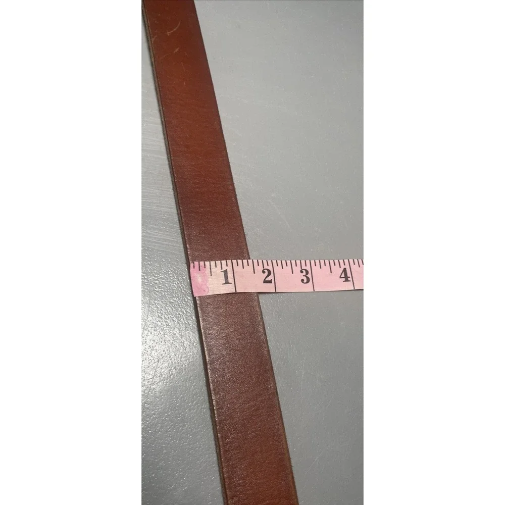 Men's‎ Full Grain Leather Thick Belt Size 40